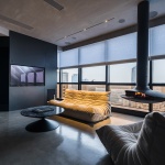 纯黑极简住宅，上海 / 费弗空间设计