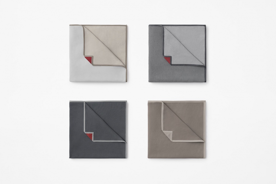 inflight amenity kit by nendo