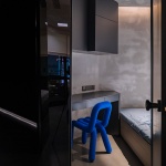 纯黑极简住宅，上海 / 费弗空间设计