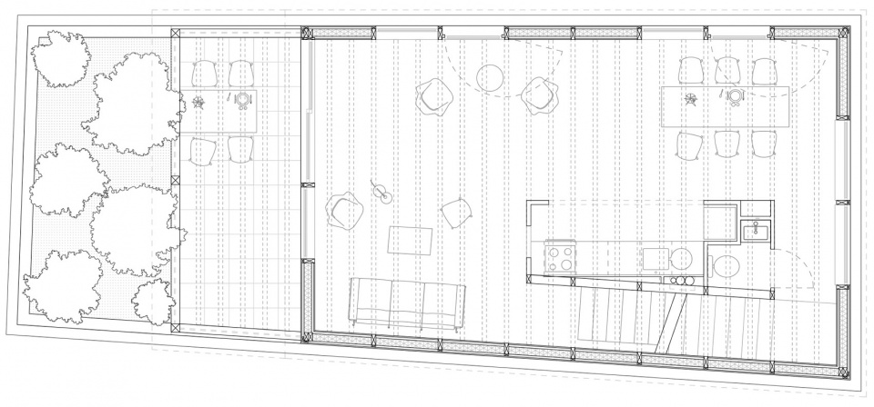 Suspended House OFFICE MUTO