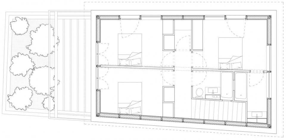 Suspended House OFFICE MUTO