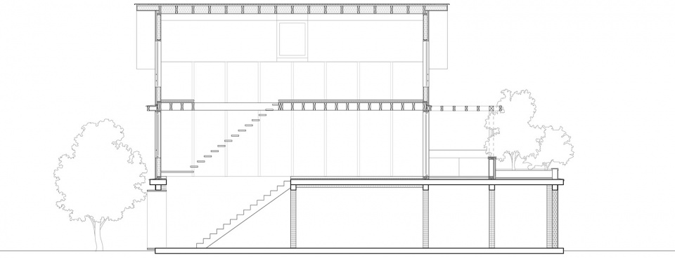 Suspended House OFFICE MUTO