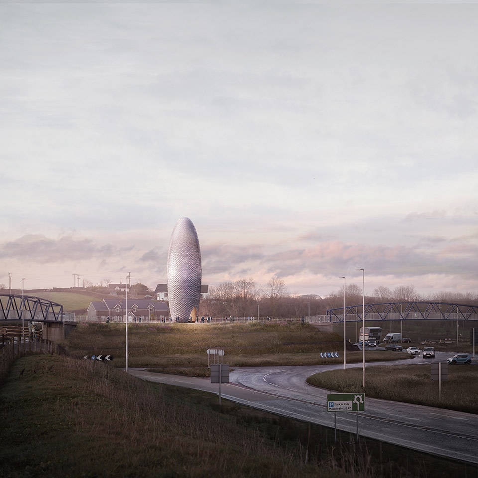 sculptural landmarks by giles miller studio