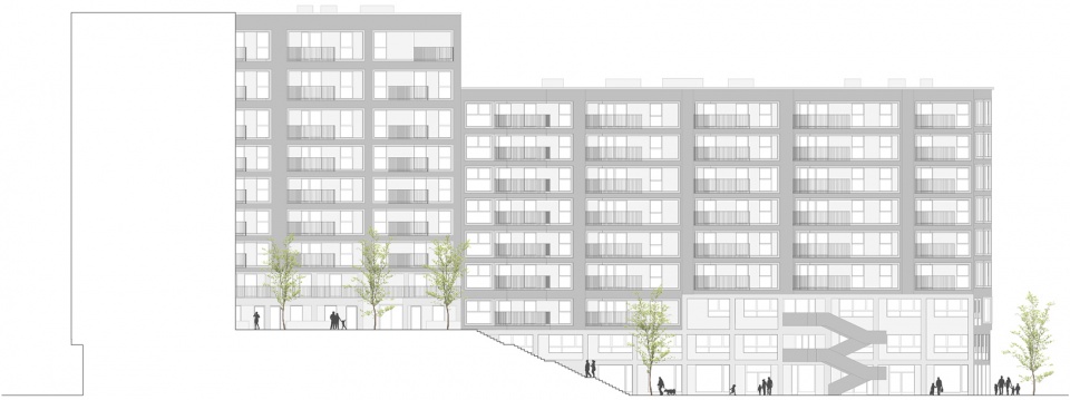 residential complex the ensemble by behf architects