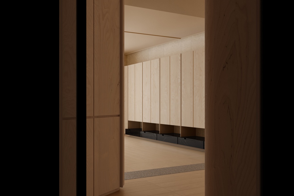 yushe yoga pilates china by yanyu interior design