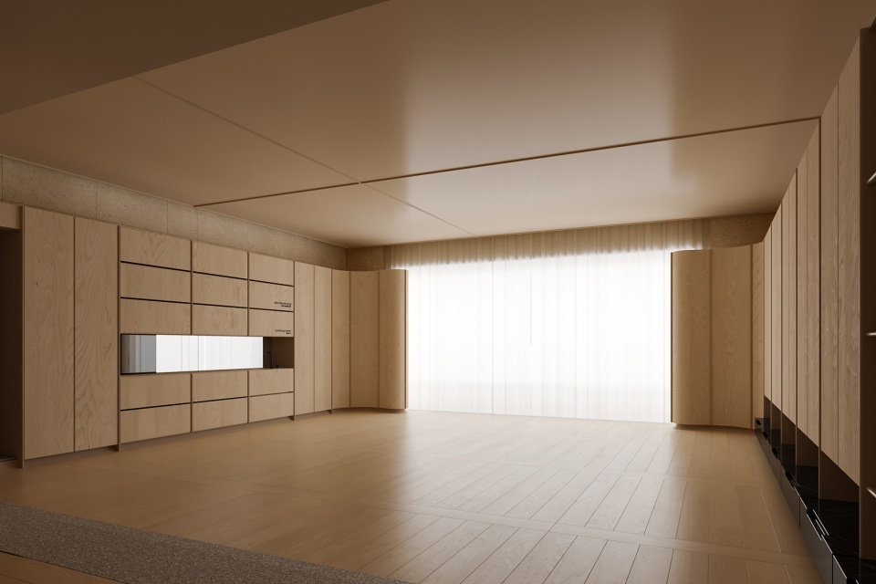 yushe yoga pilates china by yanyu interior design