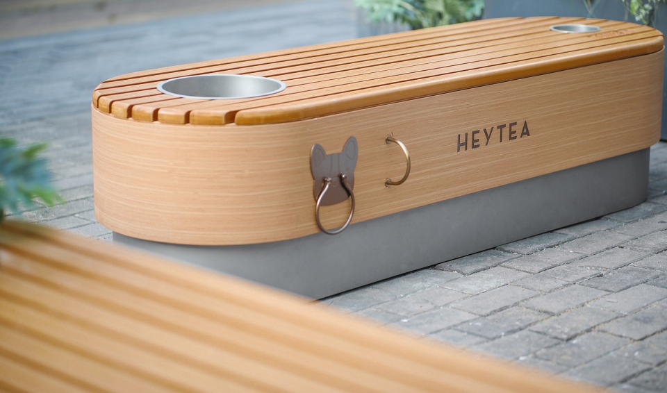 companion heytea pet friendly theme store china by und design studio