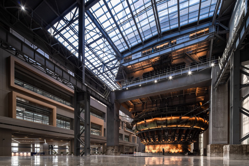 china baowu steel conference and exhibition center by edge design x cisdi