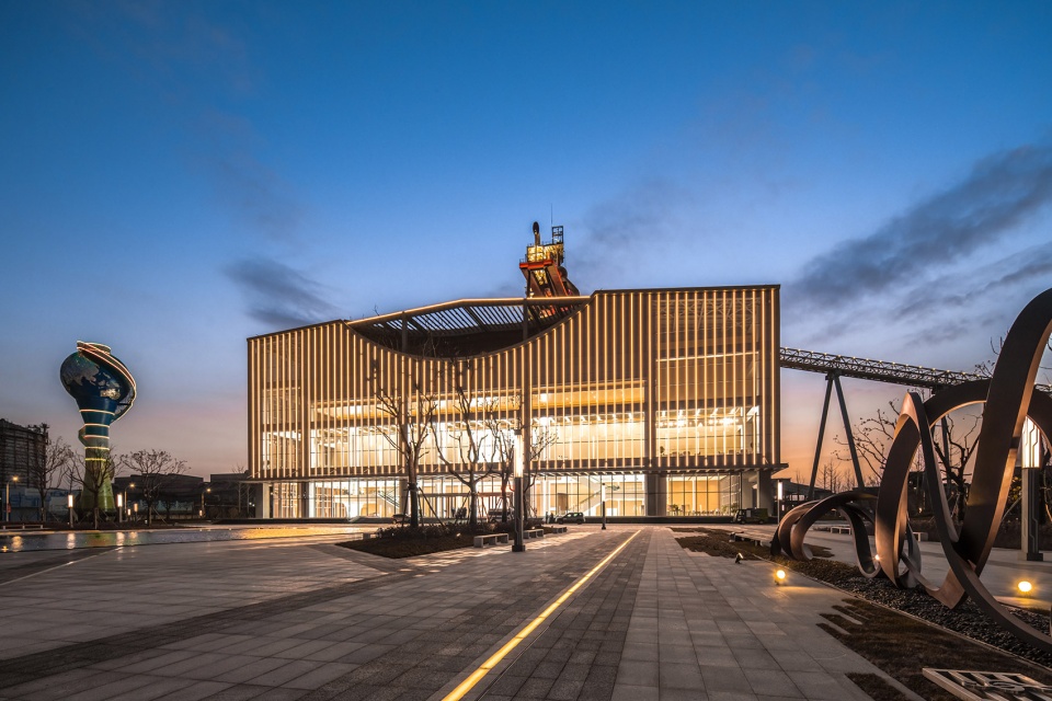 china baowu steel conference and exhibition center by edge design x cisdi