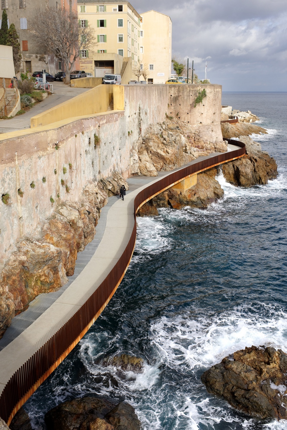 Walkway Aldilonda around the Citadel of Bastia by Dietmar Feichtinger