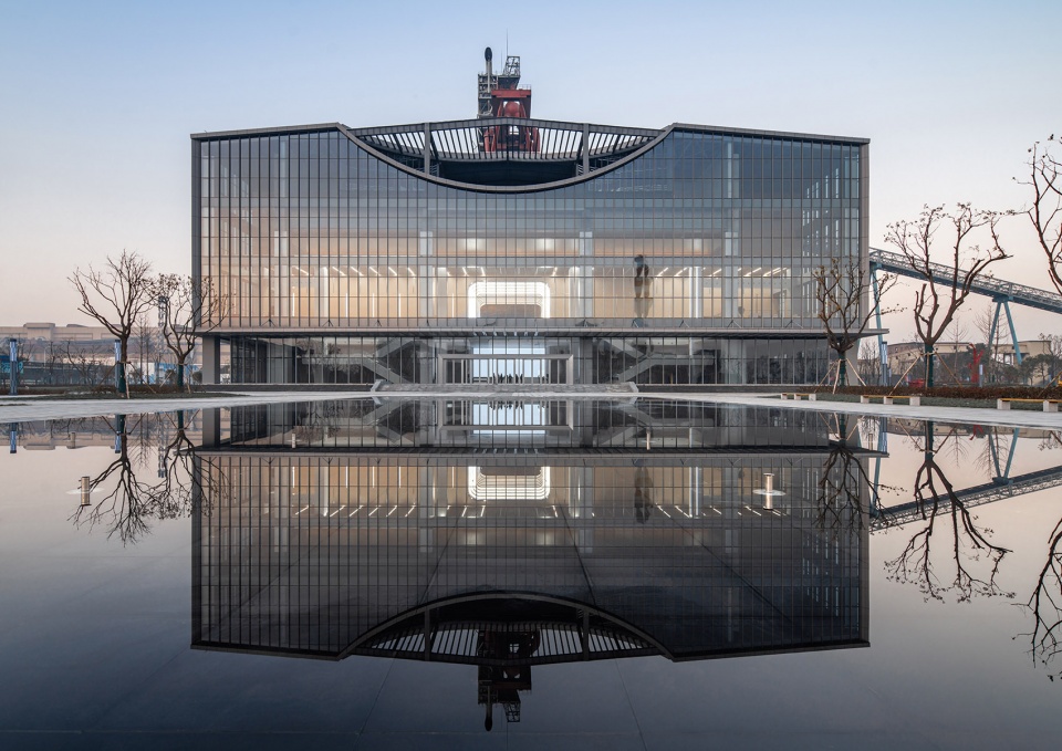 china baowu steel conference and exhibition center by edge design x cisdi