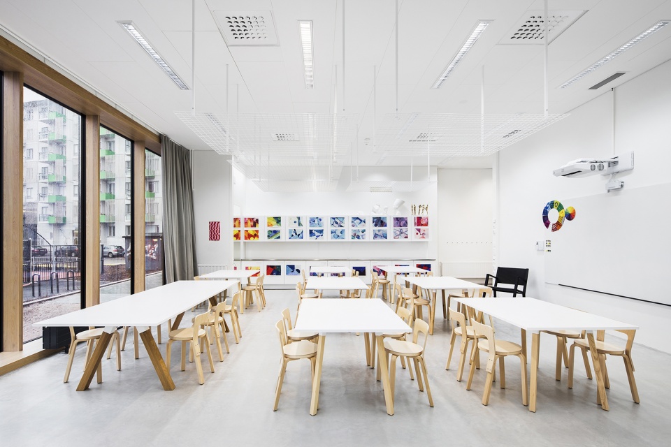 jatkasaari comprehensive school by aor architects