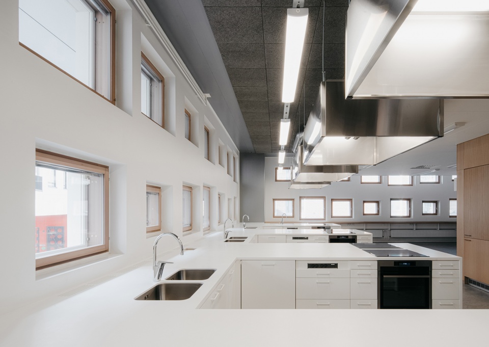 jatkasaari comprehensive school by aor architects