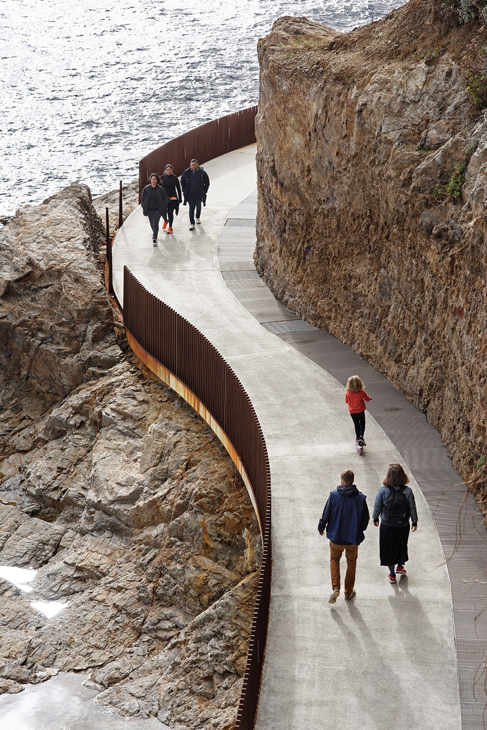 Walkway Aldilonda around the Citadel of Bastia by Dietmar Feichtinger