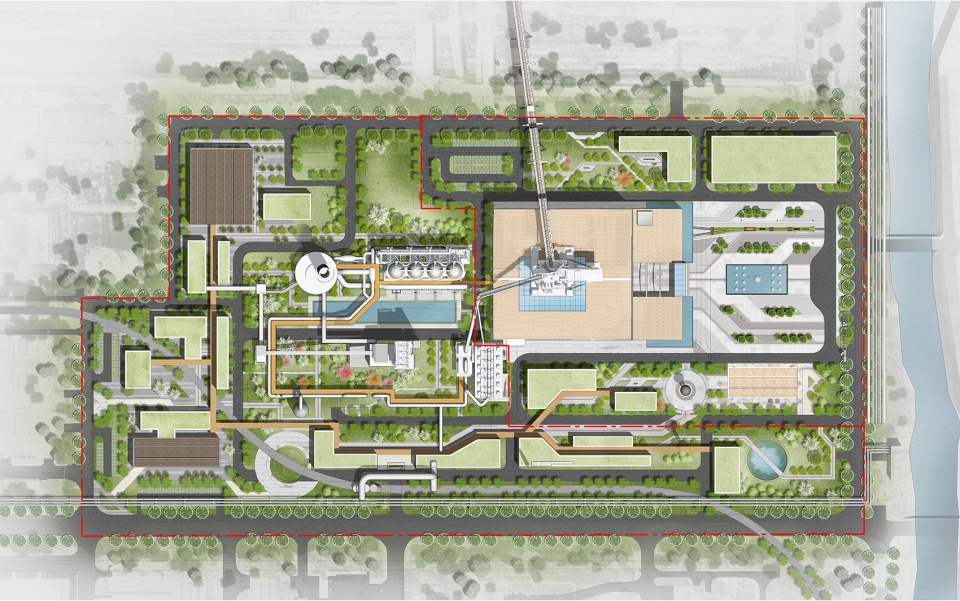 china baowu steel conference and exhibition center by edge design x cisdi