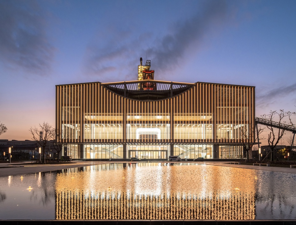 china baowu steel conference and exhibition center by edge design x cisdi