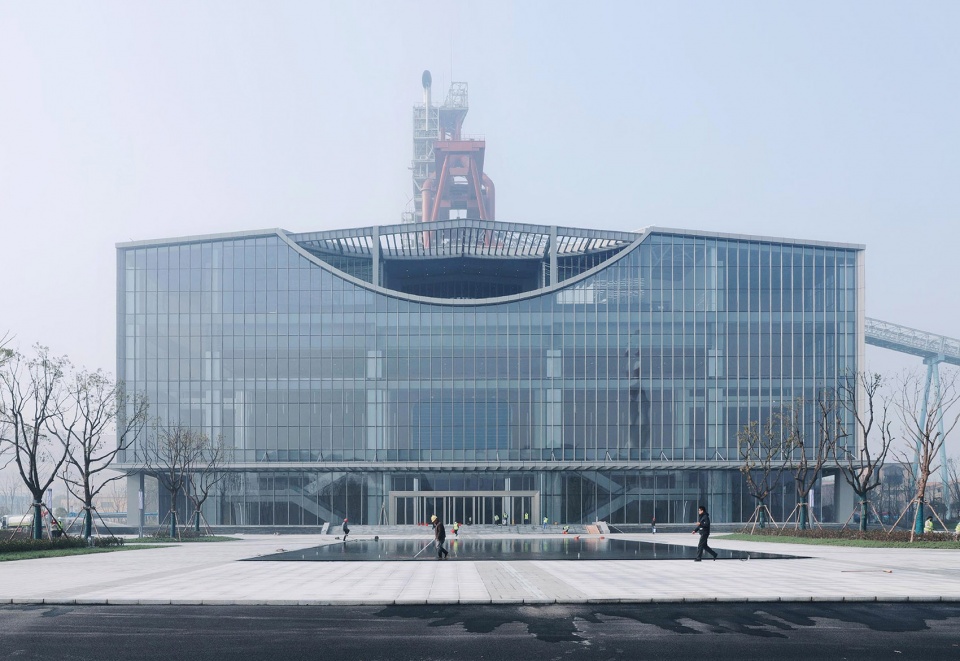 china baowu steel conference and exhibition center by edge design x cisdi