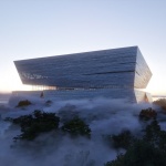 国深博物馆建筑方案设计国际竞赛优选奖，深圳 / JKMM Architects