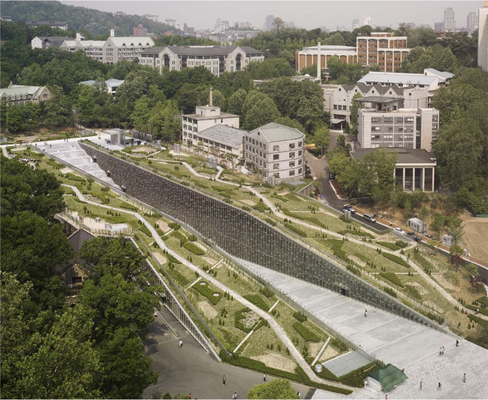 Ewha University Building by Dominique Perrault Architect