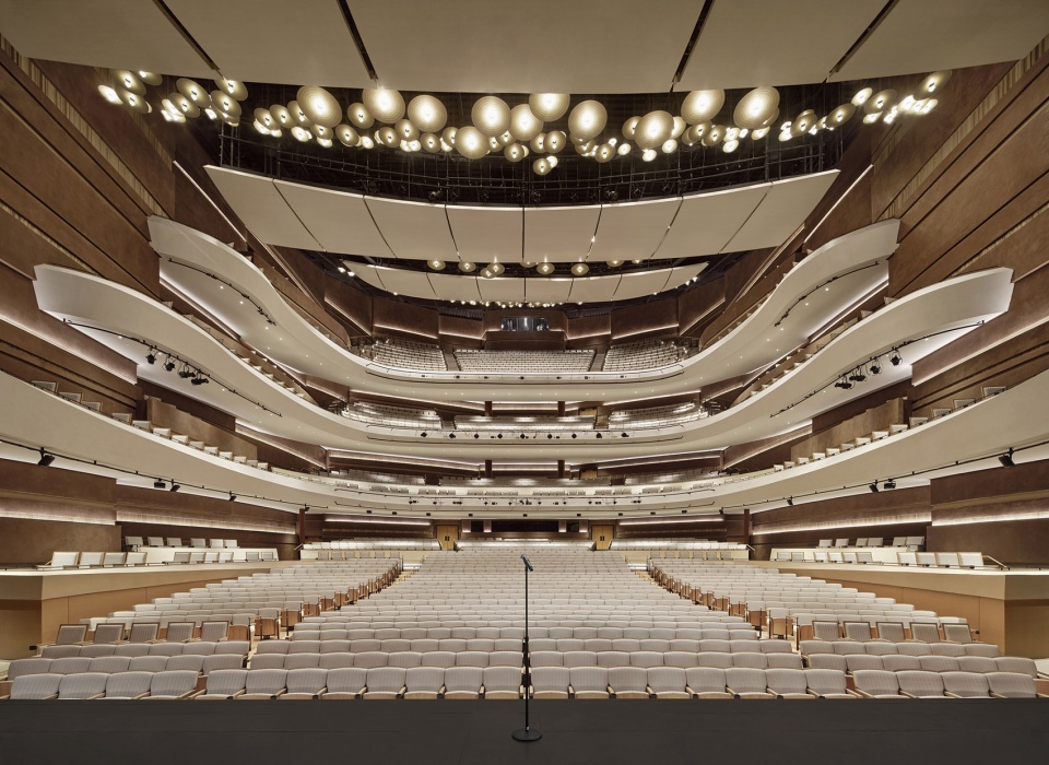 The Buddy Holly Hall of Performing Arts and Sciences by Diamond Schmitt Architects