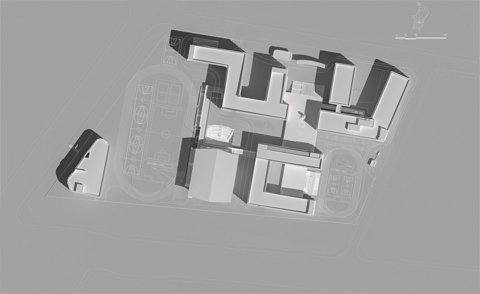 chengdu new century foreign language school china by zzhk architects