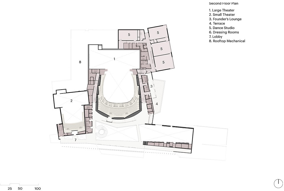 The Buddy Holly Hall of Performing Arts and Sciences by Diamond Schmitt Architects