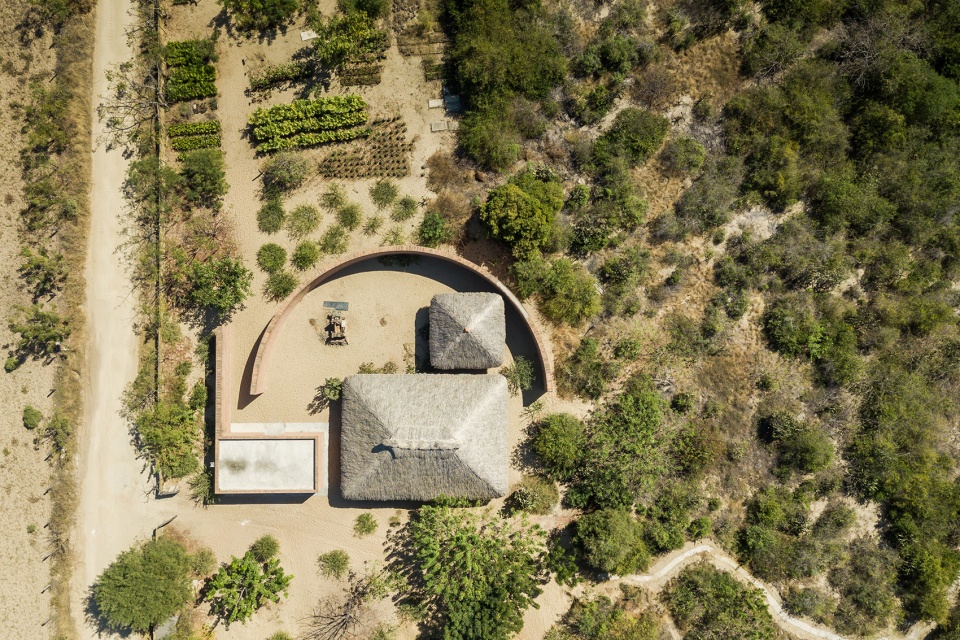 The Clay Pavilion by Alvaro Siza