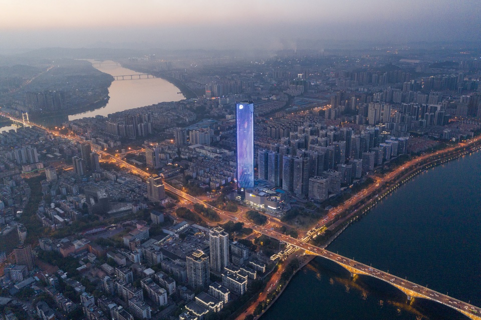 liuzhou poly international centre china by dp architects