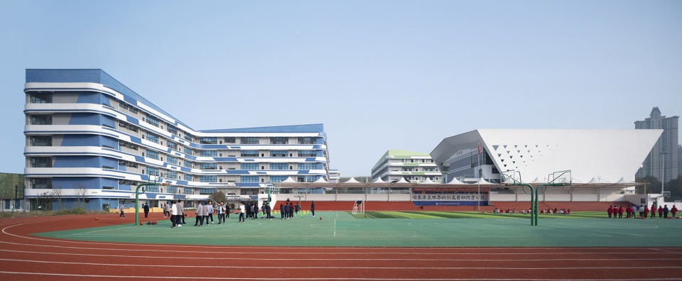 chengdu new century foreign language school china by zzhk architects