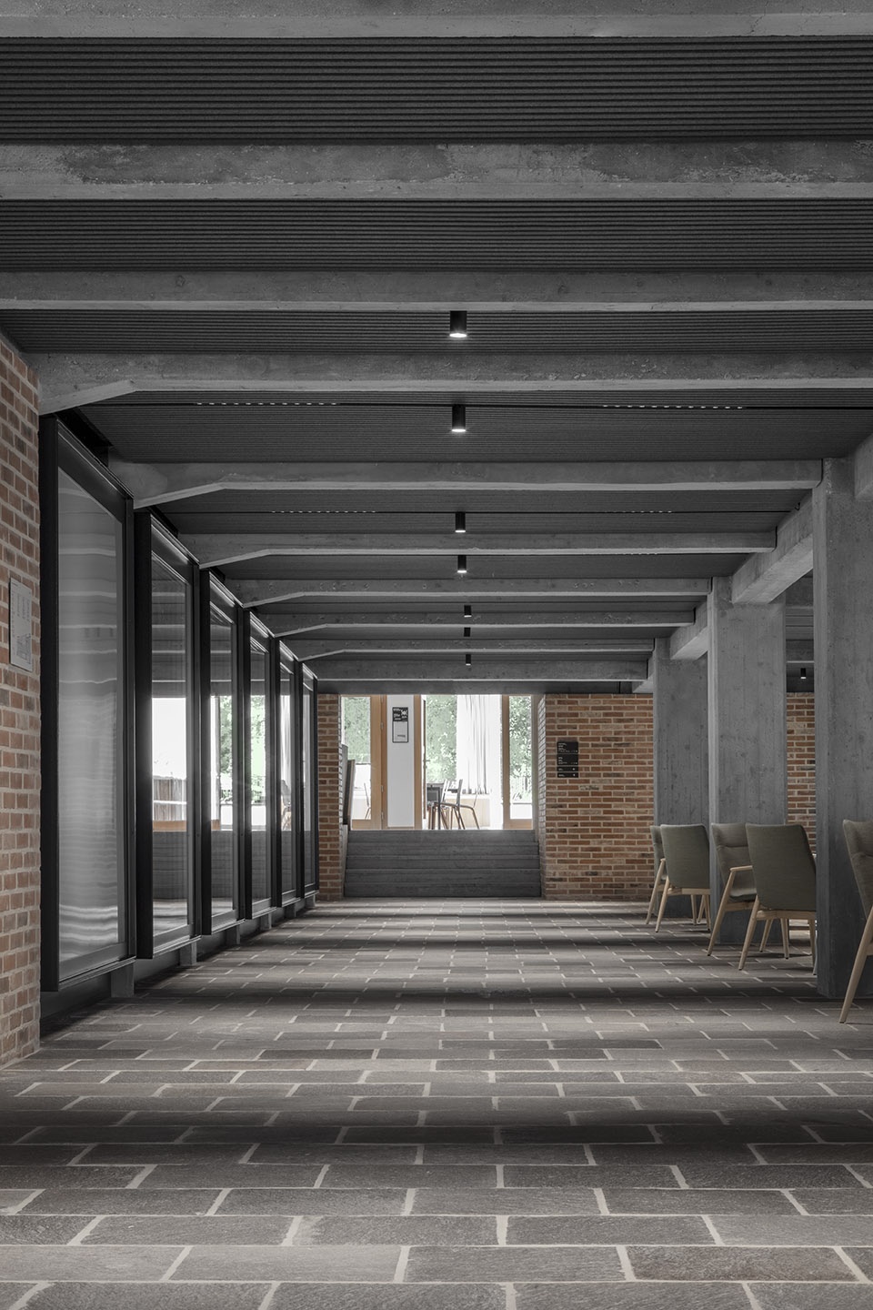cusanus academy renovation by modusarchitects