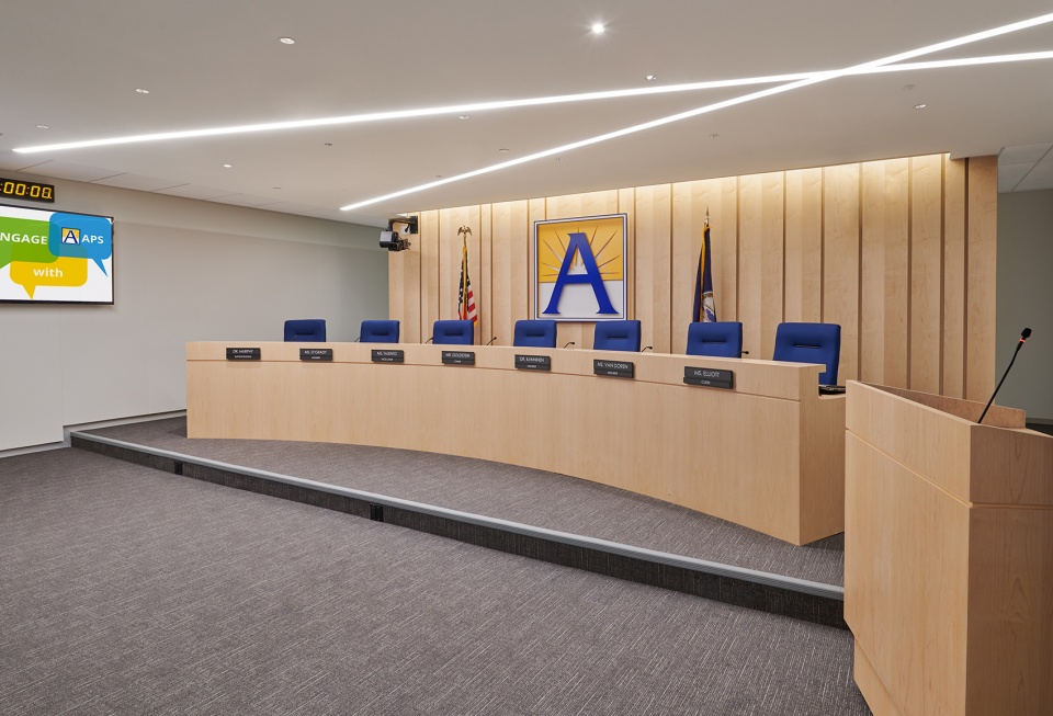 arlington public schools headquarters by studio