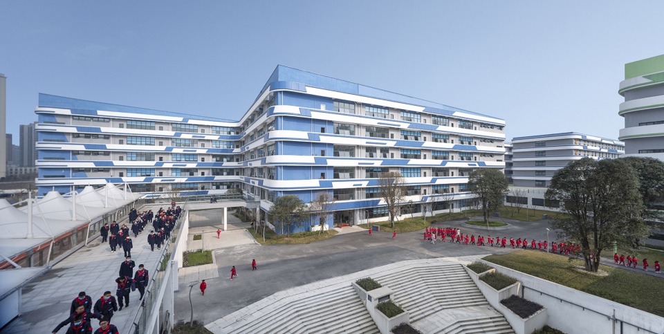 chengdu new century foreign language school china by zzhk architects