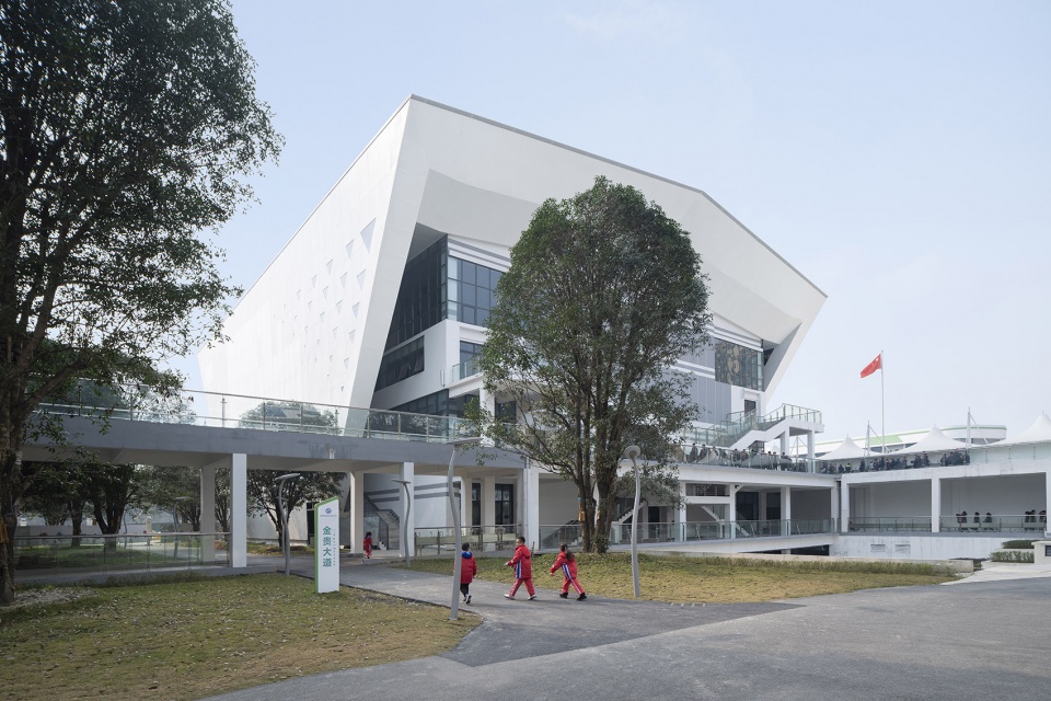 chengdu new century foreign language school china by zzhk architects