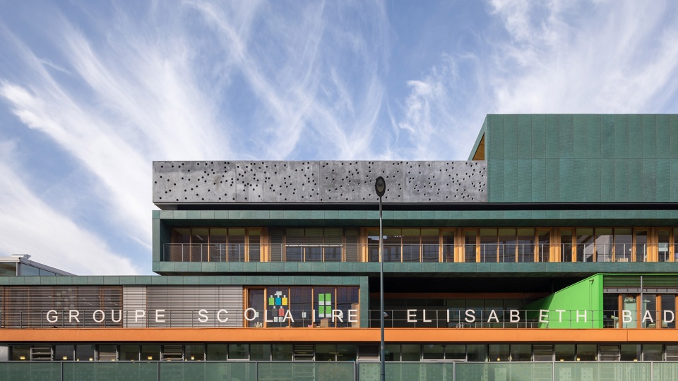 badinter school by yoonseux architectes