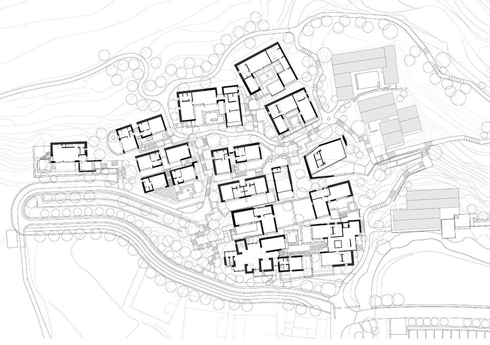 Jiunvfeng Cloud of Hometown Resort Hotel gad line studio