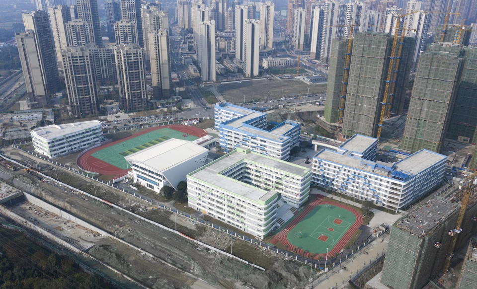 chengdu new century foreign language school china by zzhk architects