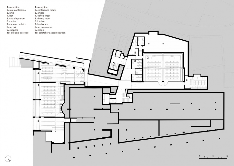 cusanus academy renovation by modusarchitects