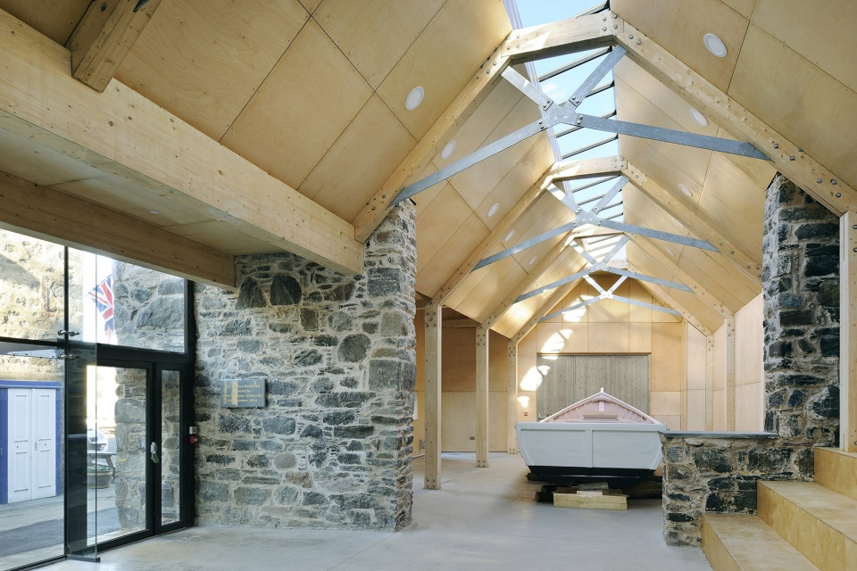 Portsoy Boatbuilding Center Brown Brown Architects
