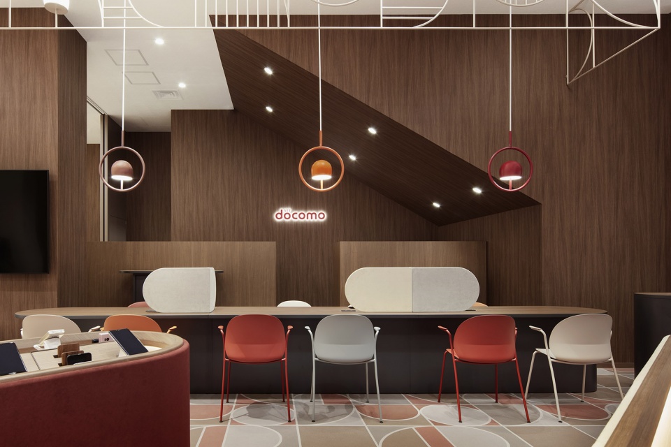 docomo shop d garden by nendo
