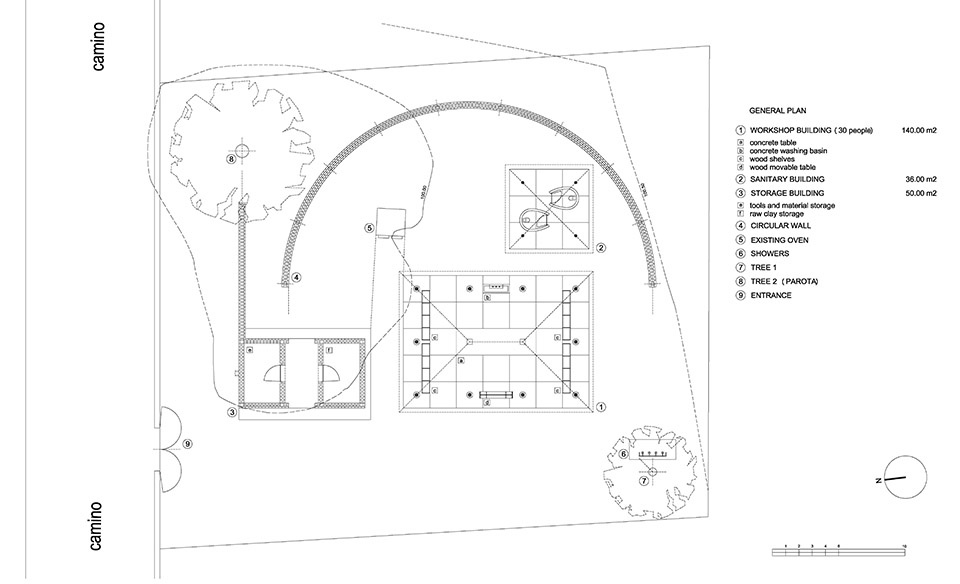 The Clay Pavilion by Alvaro Siza