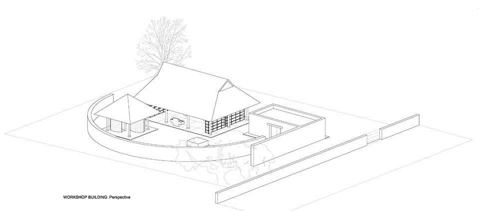The Clay Pavilion by Alvaro Siza