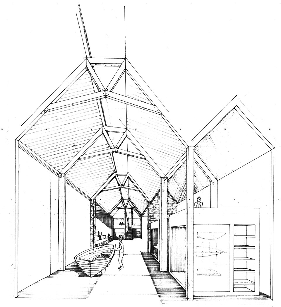Portsoy Boatbuilding Center Brown Brown Architects