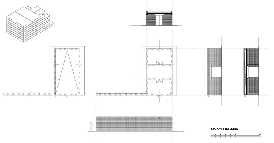 The Clay Pavilion by Alvaro Siza