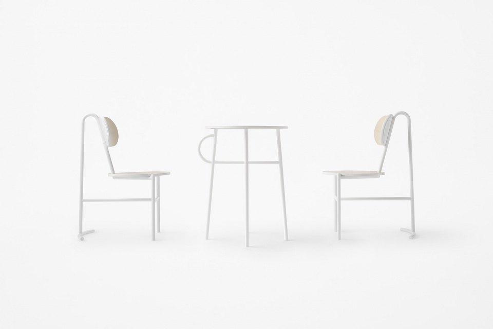 docomo shop d garden by nendo