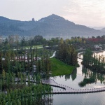Sichuan Nanbu Water City Yuji Island Park, China by BLVD International