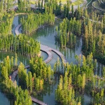 Sichuan Nanbu Water City Yuji Island Park, China by BLVD International