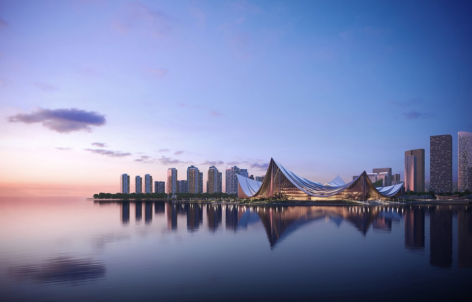 shenzhens new opera house competition proposal by big