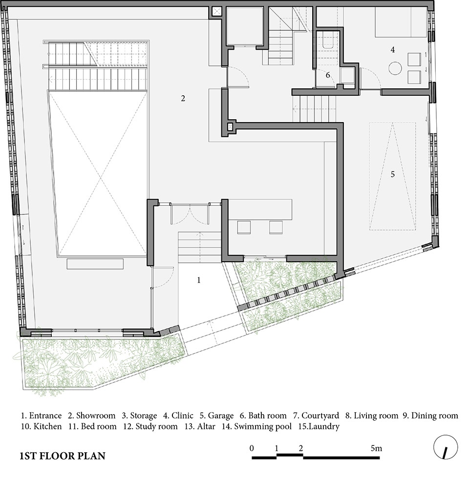 bat trang house vietnam by vtn architects