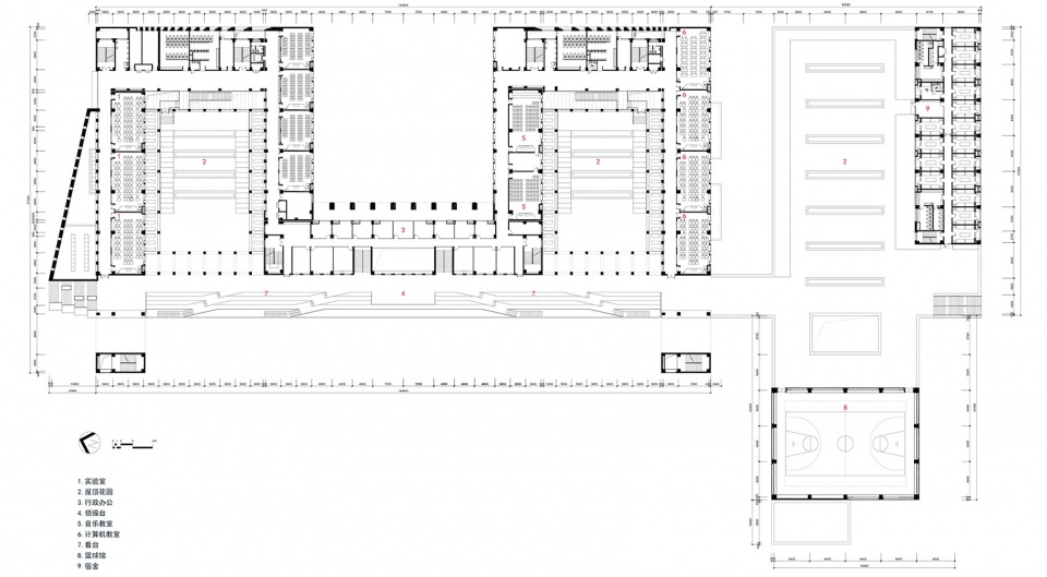 Tianjin Second Xinhua Middle School Tongji Architecture Design