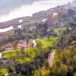 Sichuan Nanbu Water City Yuji Island Park, China by BLVD International